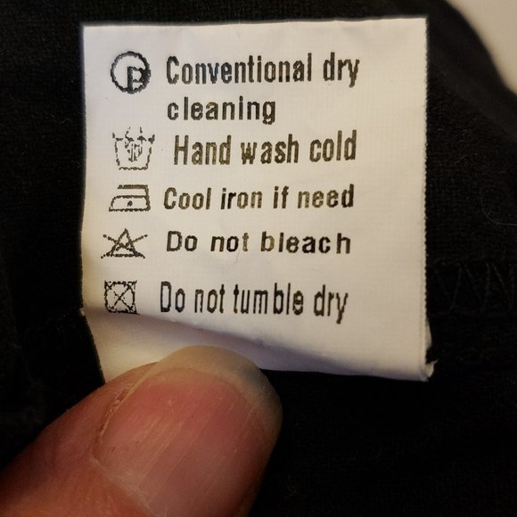 Women's Unbranded Black Lightweight Polyester Pants, Straight Leg, Size XL - Picture 8 of 8